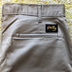 Stan Ray tan khakis - mens